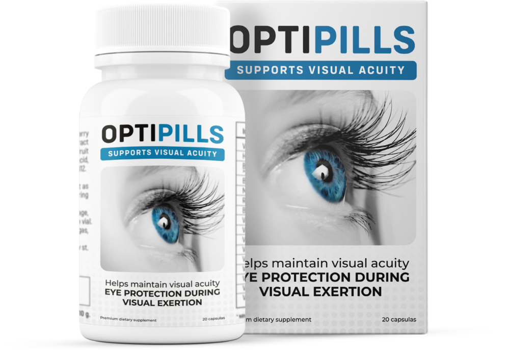 OptiPills - Integratore naturale studiato per supportare la salute visiva e la chiarezza degli occhi